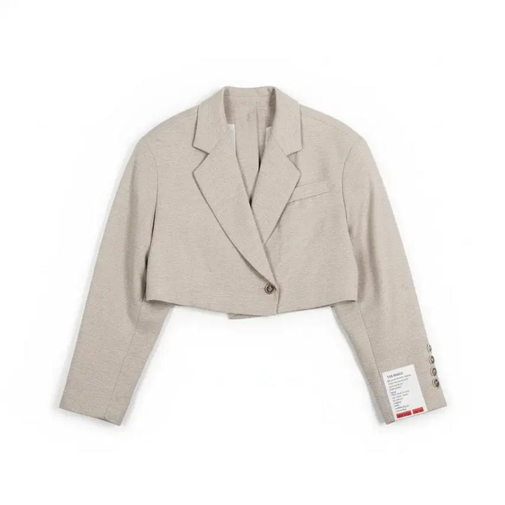 [BUNJANG] JS New York One-Button Crop Jacket / 여성F/ JS뉴욕 원버튼 크롭자켓