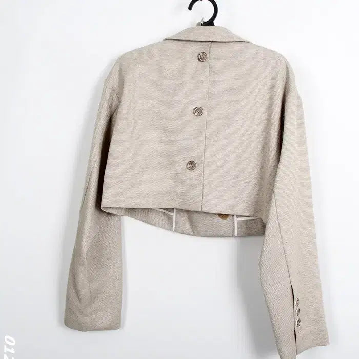 [BUNJANG] JS New York One-Button Crop Jacket / 여성F/ JS뉴욕 원버튼 크롭자켓