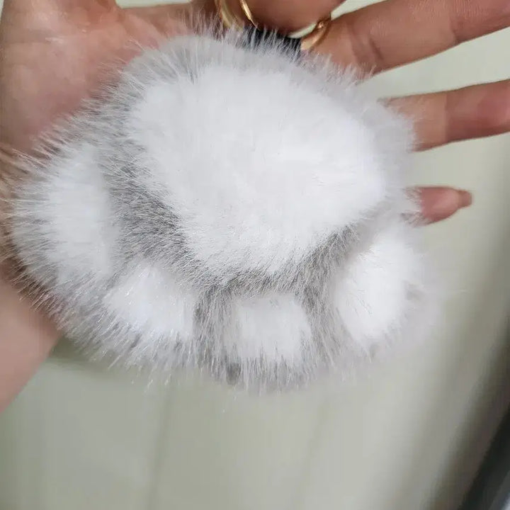[BUNJANG] Cat Paw Keyring / 고양이 발바닥 키링 / 털 키링