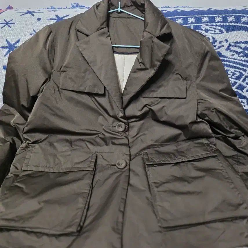 [BUNJANG] Brown Padded Jacket / 브라운 컬러 여성 패딩 자켓