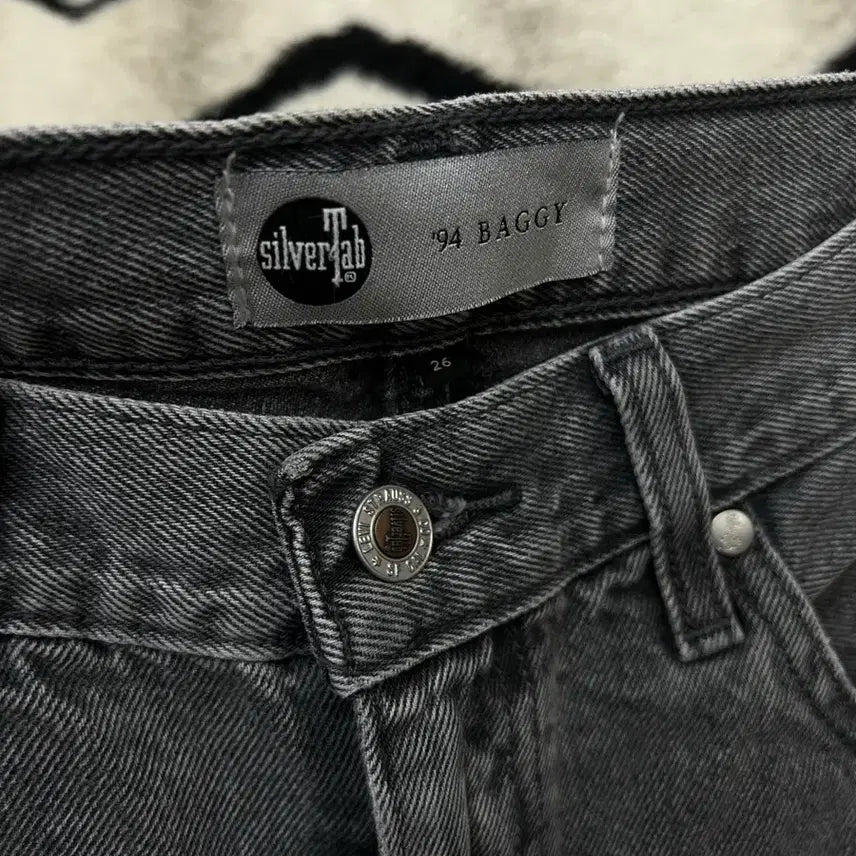 [BUNJANG] Levi's Silver Tab 94 Baggy Denim Pants / [26]리바이스 실버탭 94Baggy 데님팬츠/딥그레이