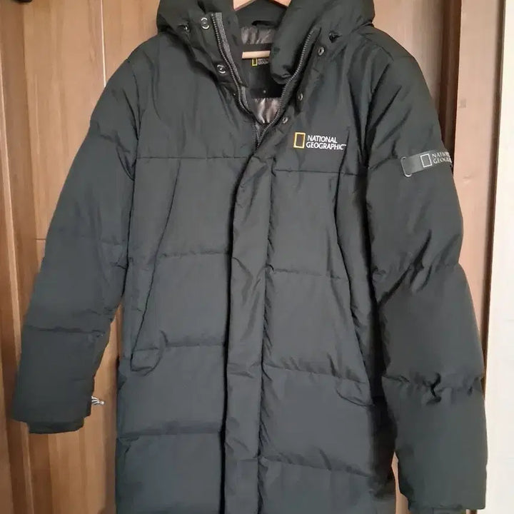 [BUNJANG] National Geographic Long Padding Jacket (Size M) / 네셔널지오그래픽 롱패딩 M