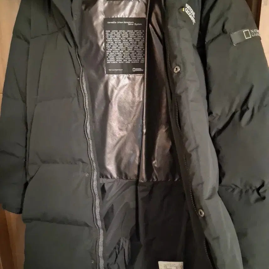 [BUNJANG] National Geographic Long Padding Jacket (Size M) / 네셔널지오그래픽 롱패딩 M