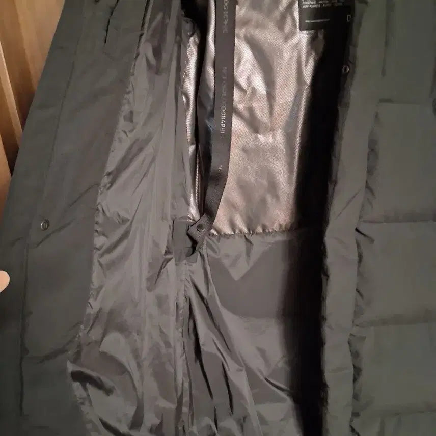 [BUNJANG] National Geographic Long Padding Jacket (Size M) / 네셔널지오그래픽 롱패딩 M