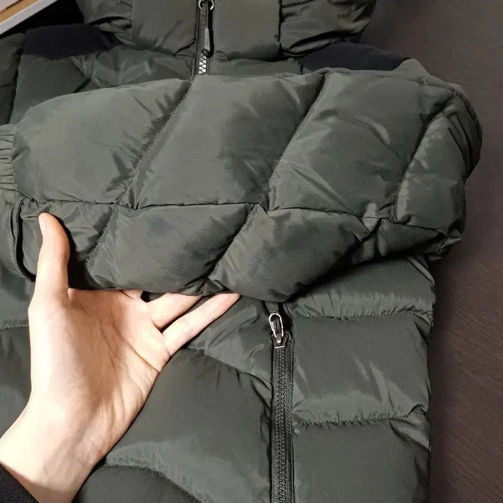 [BUNJANG] Nepa Kids Khaki Down Padded Jumper / 네파/다운 카키 패딩 점퍼 아동120 7/라덴