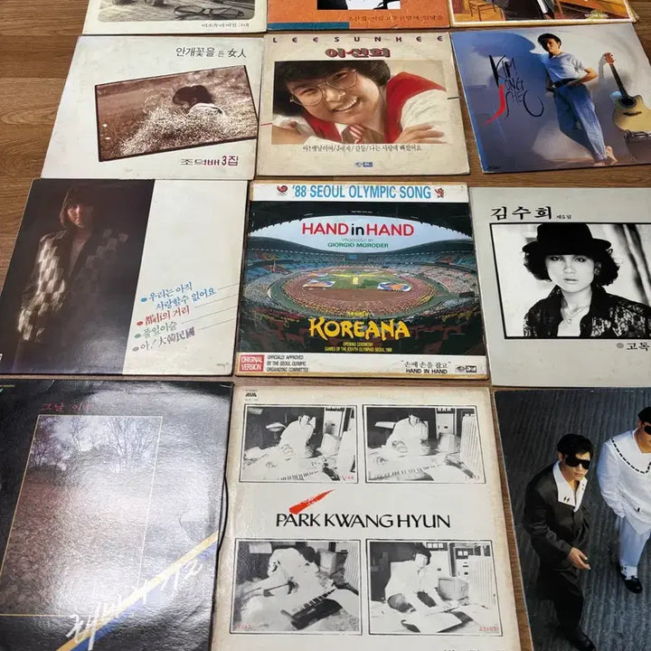[BUNJANG] Various Korean Oldies LP Vinyl Bundle / 박남정, 현진영, 소방차, 015B, 서태지, 무한궤도, 신혜철LP