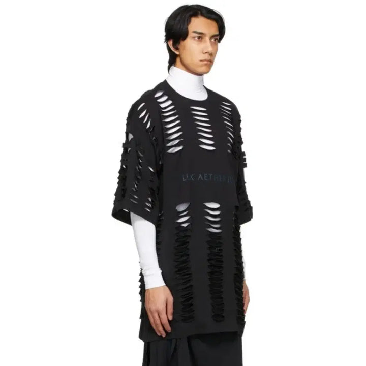 [BUNJANG] Raf Simons Laser Cutting Archive T-shirt / 라프시몬스 레이저 컷팅 아카이브 티셔츠