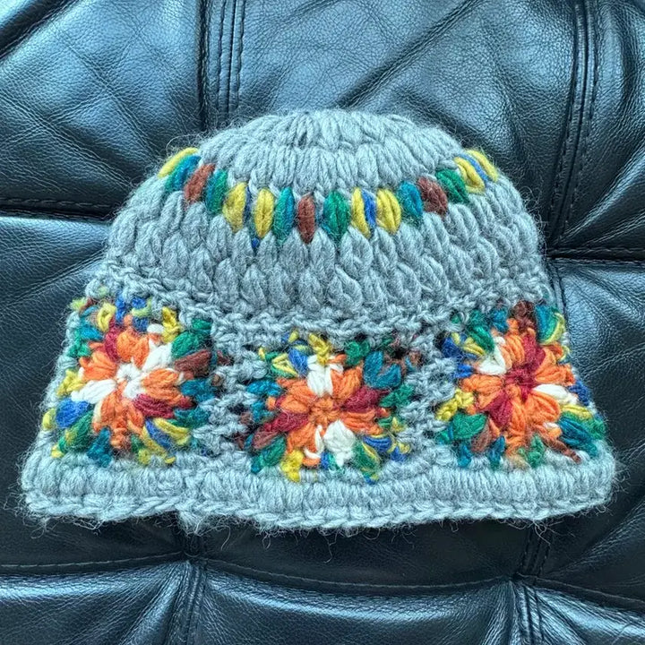 [BUNJANG] Supreme Crochet Beanie Gray / 슈프림 크로셰 비니 그레이