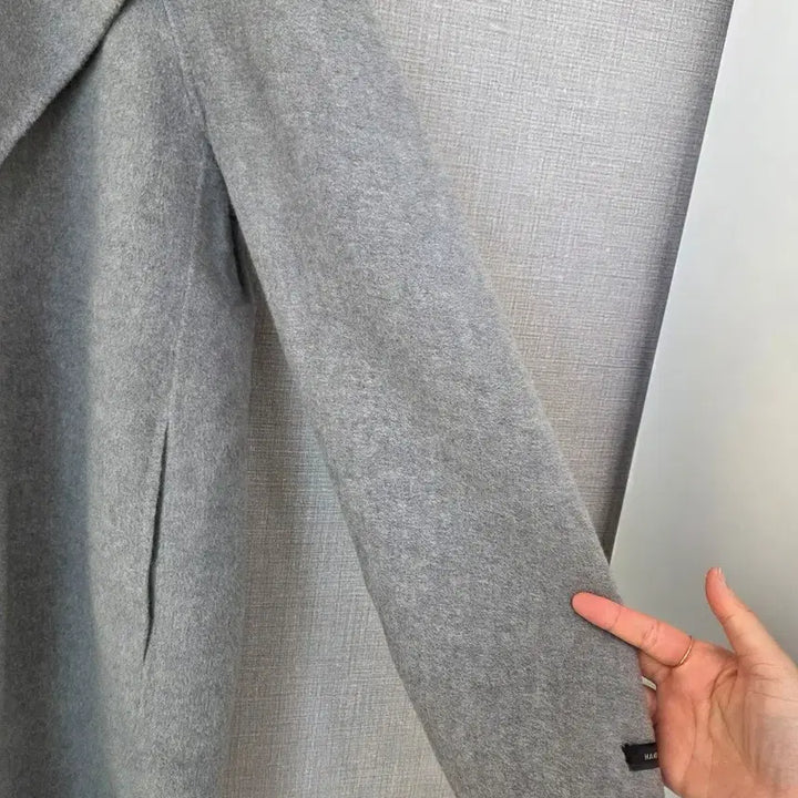 [BUNJANG] LYNN Wool 100% Handmade Long Coat / LYNN 울100% 핸드메이드 롱코트