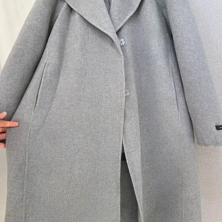 [BUNJANG] LYNN Wool 100% Handmade Long Coat / LYNN 울100% 핸드메이드 롱코트