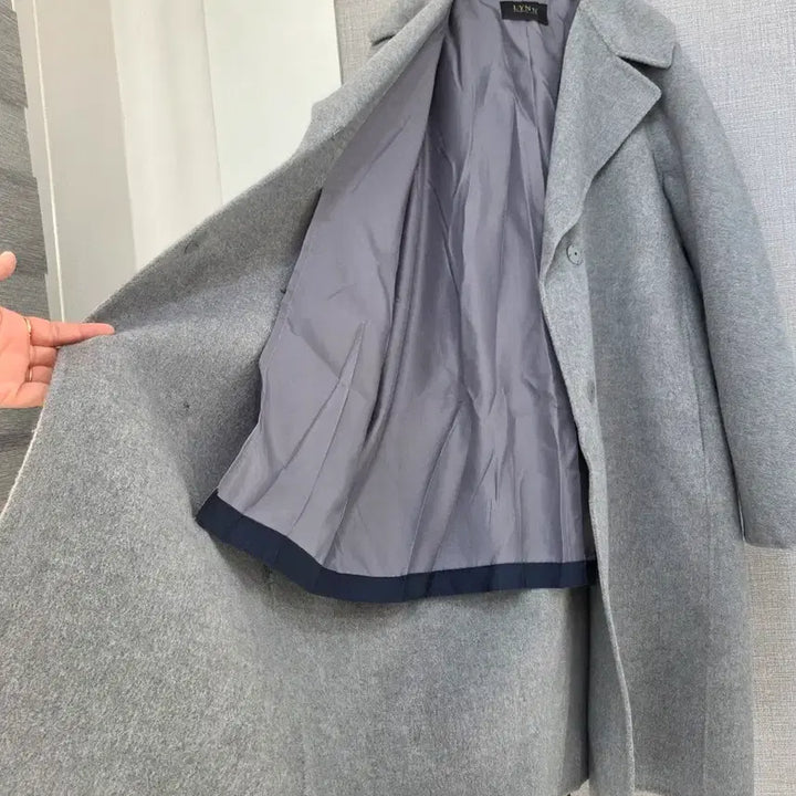 [BUNJANG] LYNN Wool 100% Handmade Long Coat / LYNN 울100% 핸드메이드 롱코트