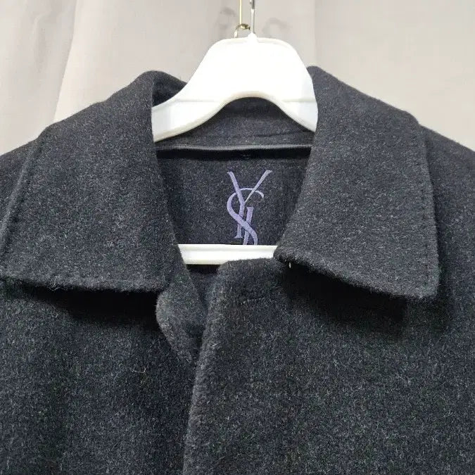 [BUNJANG] YSL Wool Coat / YSL 이브생로랑 울 코트 차콜