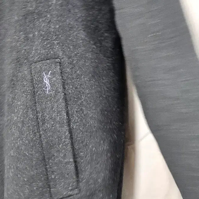 [BUNJANG] YSL Wool Coat / YSL 이브생로랑 울 코트 차콜