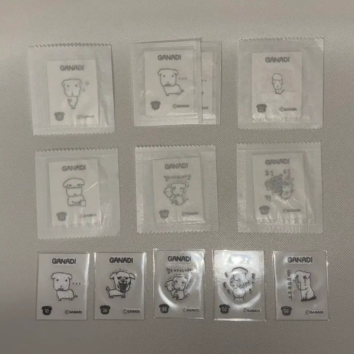 [BUNJANG] Ganadi Ttibuseel Stickers / 가나디 띠부씰 교환 판매