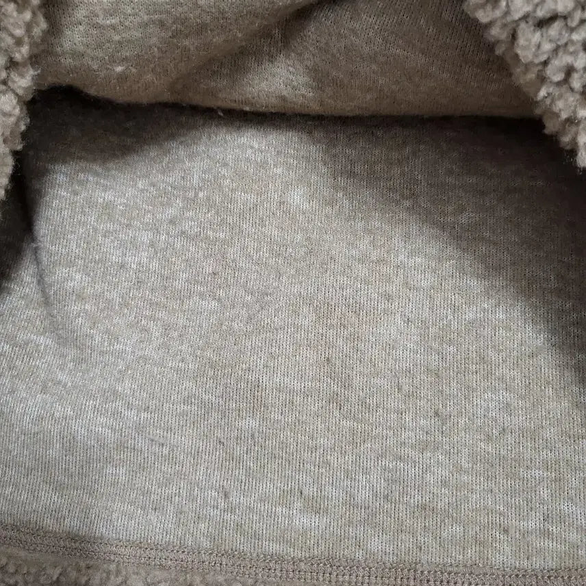 [BUNJANG] Spao Fleece Hooded Anorak Jacket (Men's M) / 스파오 뽀글이 후드 아노락 점퍼 남성 M