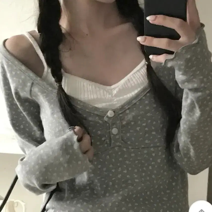 [BUNJANG] Mori Ivory Mute Pink Shirring Sleeveless Top / 새상품 ) 아이보리 뮤트핑크 셔링 슬리브리스 / 나시 이너탑 모리 화이트