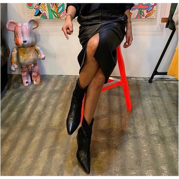 [BUNJANG] Bruhaha Western Boots 240 / 부루하하 웨스턴 부츠 240