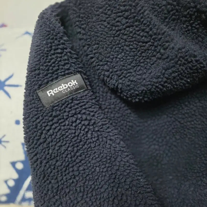 [SOLD OUT] 리복후리스 롱 후드 집업 네이비