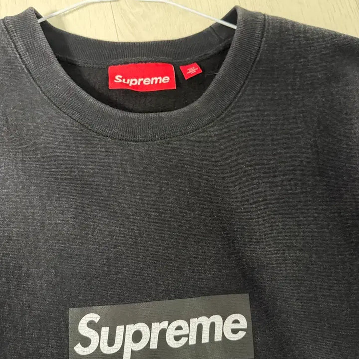 [BUNJANG] Supreme Washed Box Logo Sweatshirt XL / 슈프림 박스로고 워시드 스웻셔츠Xl