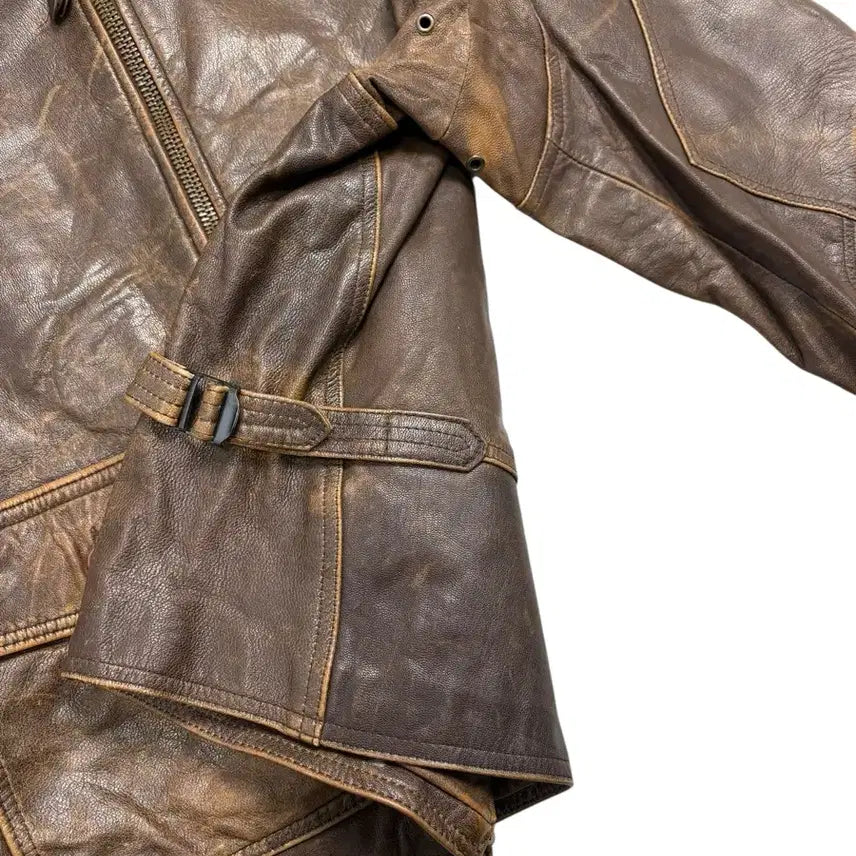 [BUNJANG] Avirex G-8 Two-Pocket Leather Jacket / 아비렉스 G-8 투포켓 레더 자켓