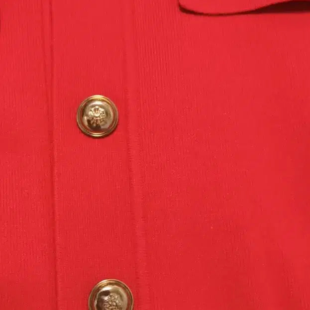 [BUNJANG] Red Tweed Jacket / 레드 배색 카라 트위드 자켓/ 고급소재