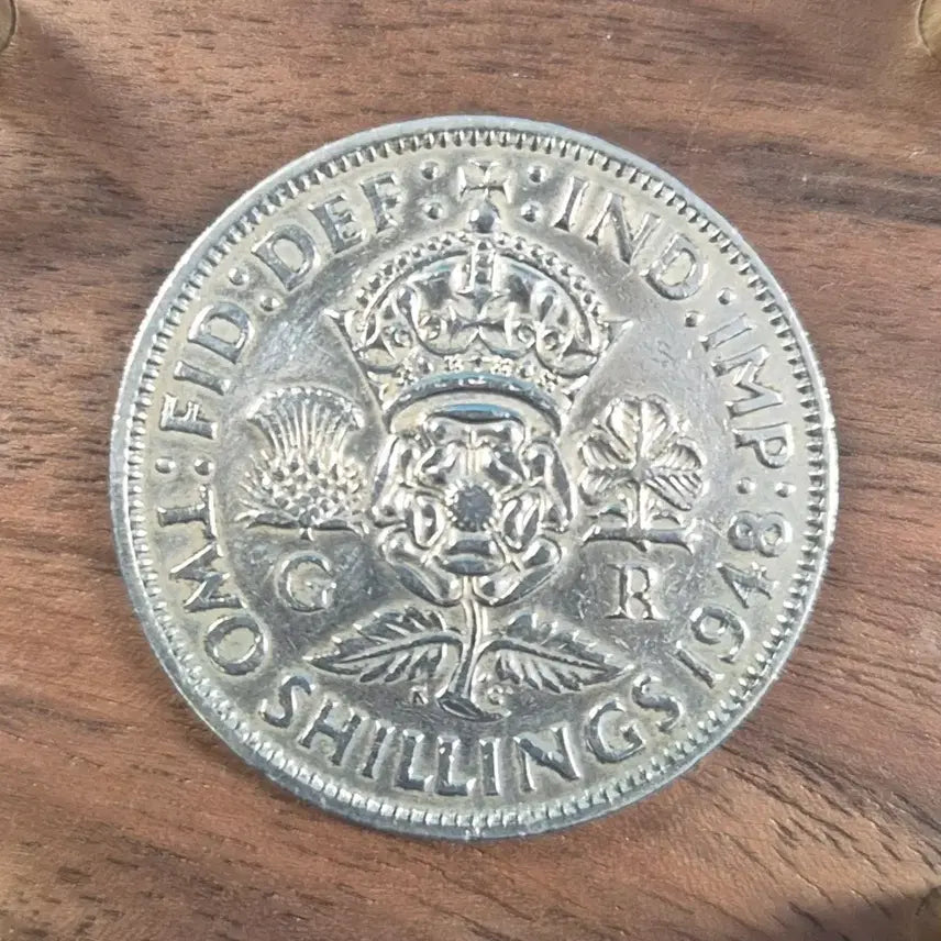[BUNJANG] British 2 Shilling Coin (1948) / [EP. 507] 1948년 영국 2 실링 동전