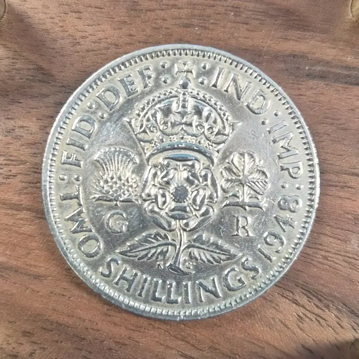 [BUNJANG] British 2 Shilling Coin (1948) / [EP. 507] 1948년 영국 2 실링 동전