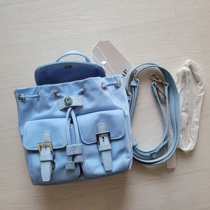 [BUNJANG] LAP Adella Two-Pocket Mini Bag Y2K Backpack / LAP 랩가방 아델라 투포켓 미니백 그시절 Y2K 백팩  새상품
