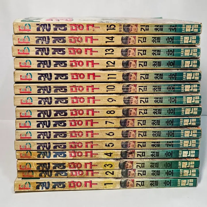[BUNJANG] Kim Cheol-ho Geolle Danggu Complete Set / 1997년 만화가 김철호 작품 걸레당구 전15권 완결판
