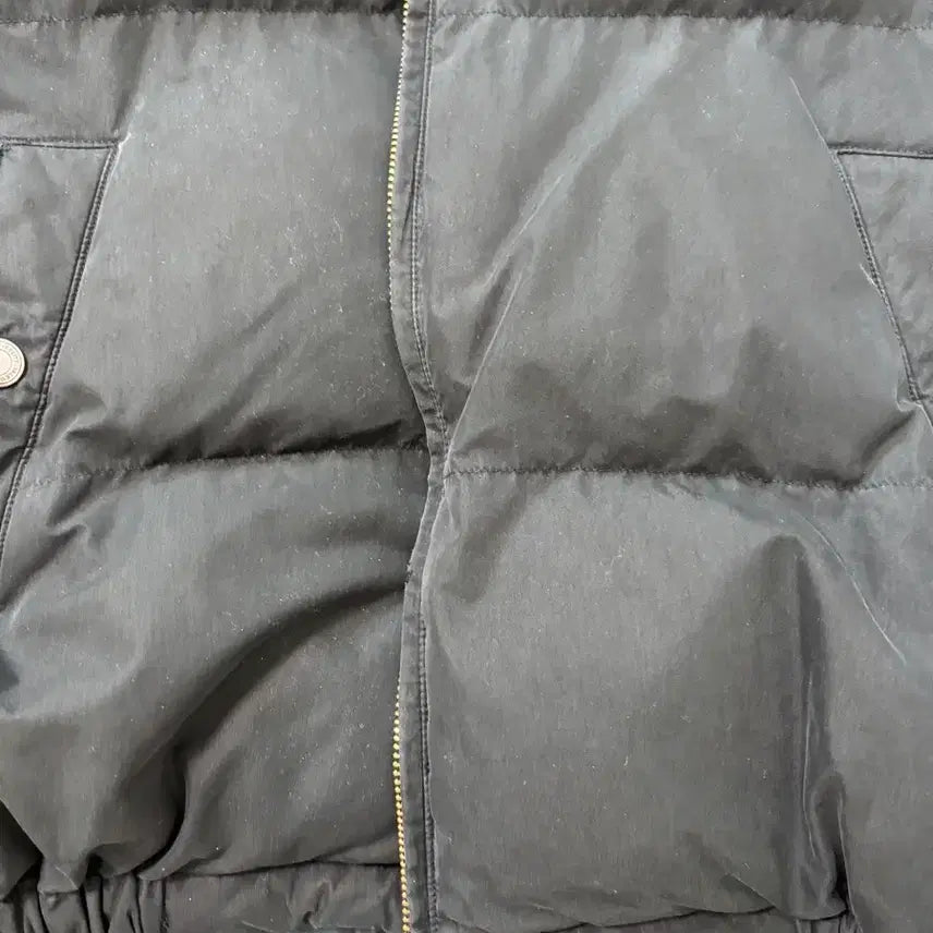 [BUNJANG] Yale Black Padded Jumper / 예일 Yale 검정색 패딩 점퍼