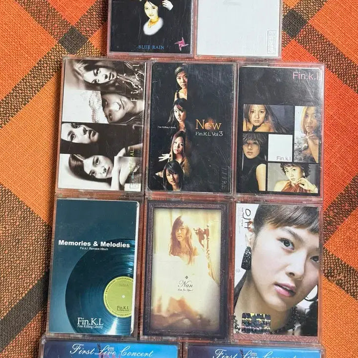 [BUNJANG] Fin.K.L Cassette Tape Bundle Set / 핑클 (FIN.K.L) 관련 카세트테이프 모음