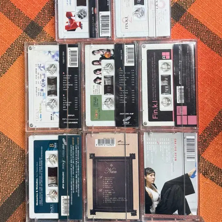 [BUNJANG] Fin.K.L Cassette Tape Bundle Set / 핑클 (FIN.K.L) 관련 카세트테이프 모음