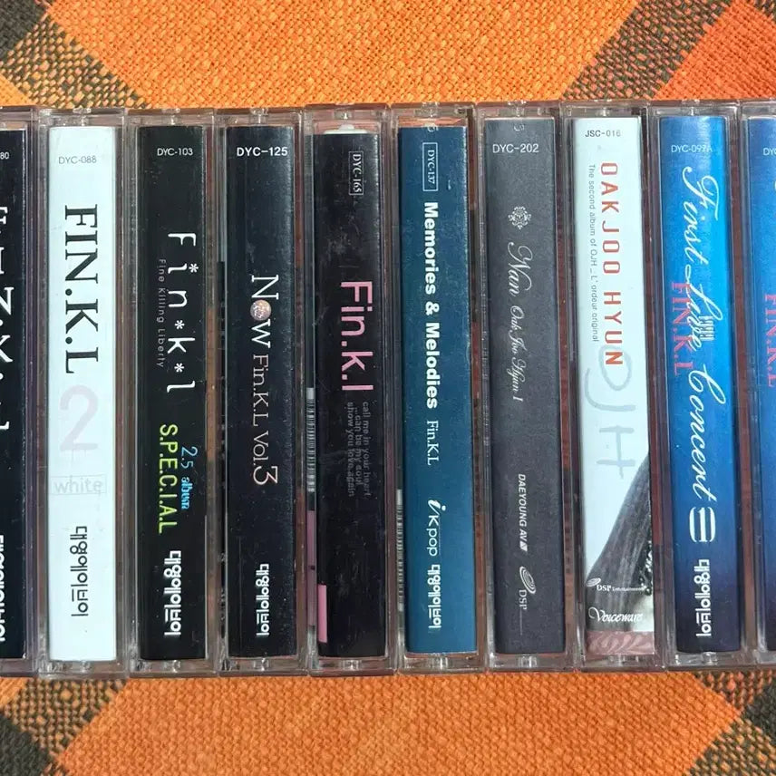 [BUNJANG] Fin.K.L Cassette Tape Bundle Set / 핑클 (FIN.K.L) 관련 카세트테이프 모음