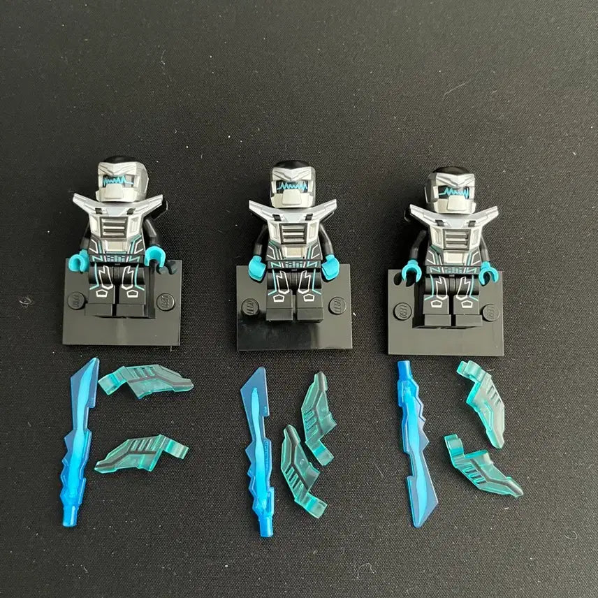[BUNJANG] Lego Minifigures Laser Robot Bundle Set / 레고 미피 레이저로봇 3개 일괄