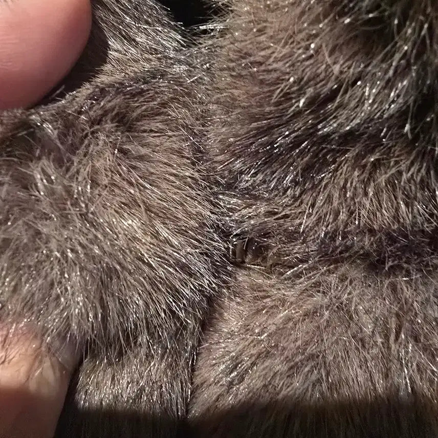 [BUNJANG] Forest Paper Fur Hood Vest / 포레스트 퍼 후드베스트