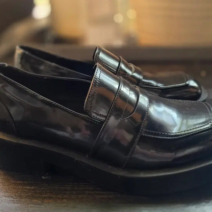[BUNJANG] Zara Leather Loafers / 자라 가죽 로퍼