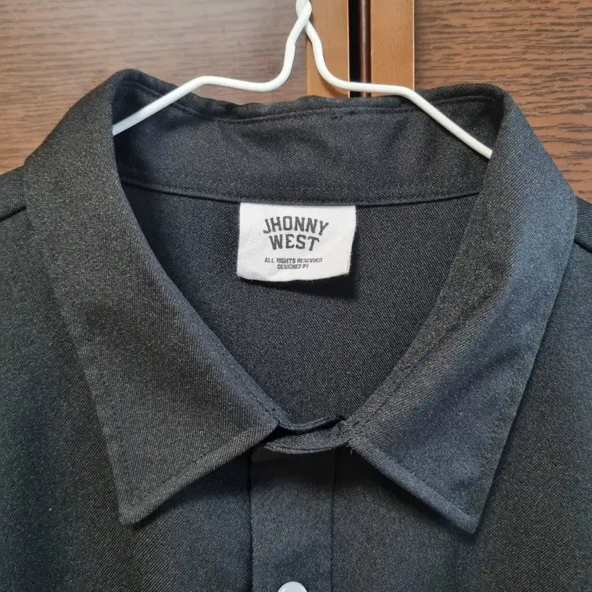 [BUNJANG] Johnny West Classic Summer Shirt (Black) / 쟈니웨스트 클래식썸머셔츠(블랙)
