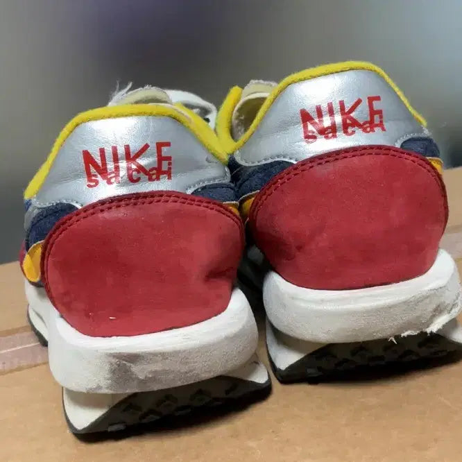 [BUNJANG] Nike Sacai LDWaffle Blue/Red/Yellow / 나이키 사카이 LD와플 블루/레드/옐로우