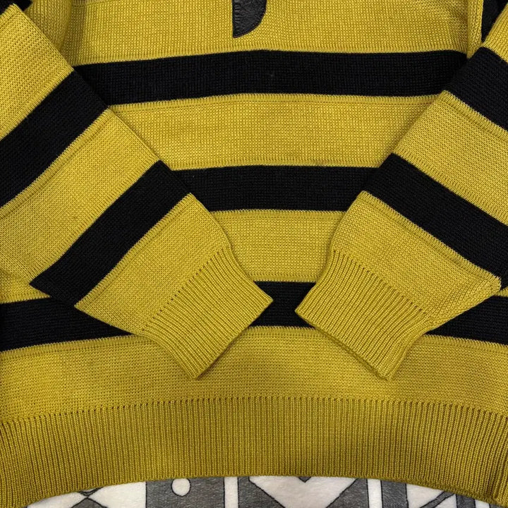 [BUNJANG] Adidas Stripe Knit Sweater L / 아디다스 스트라이프 니트 스웨터 L(nn147 긴팔 레더