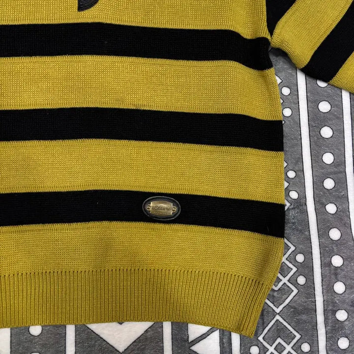 [BUNJANG] Adidas Stripe Knit Sweater L / 아디다스 스트라이프 니트 스웨터 L(nn147 긴팔 레더