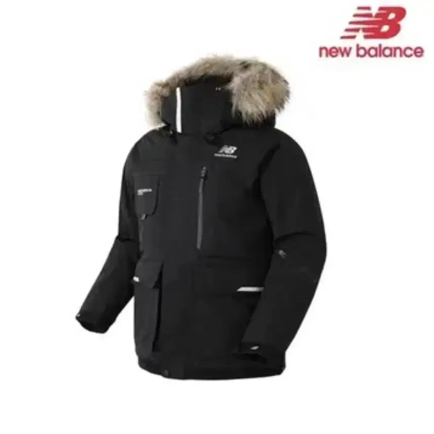 [BUNJANG] New Balance Patrol Down Jacket 95 Black / 뉴발란스 패트롤 다운 95 블랙