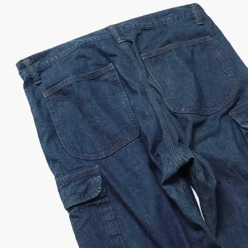 [BUNJANG] OrSlow Denim Cargo Pants / 오어슬로우 데님 카고팬츠