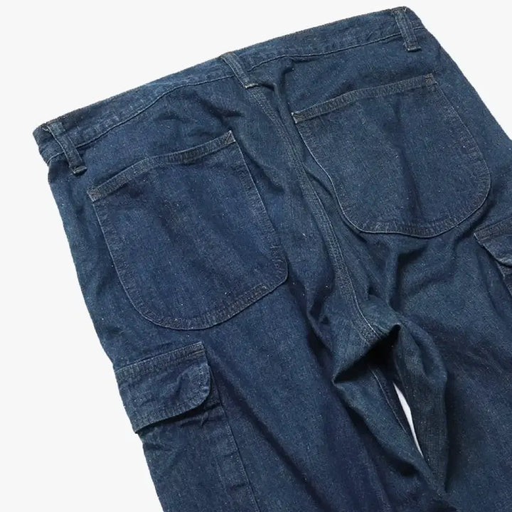 [BUNJANG] OrSlow Denim Cargo Pants / 오어슬로우 데님 카고팬츠