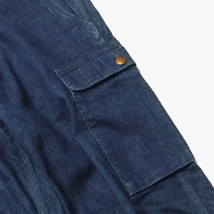 [BUNJANG] OrSlow Denim Cargo Pants / 오어슬로우 데님 카고팬츠