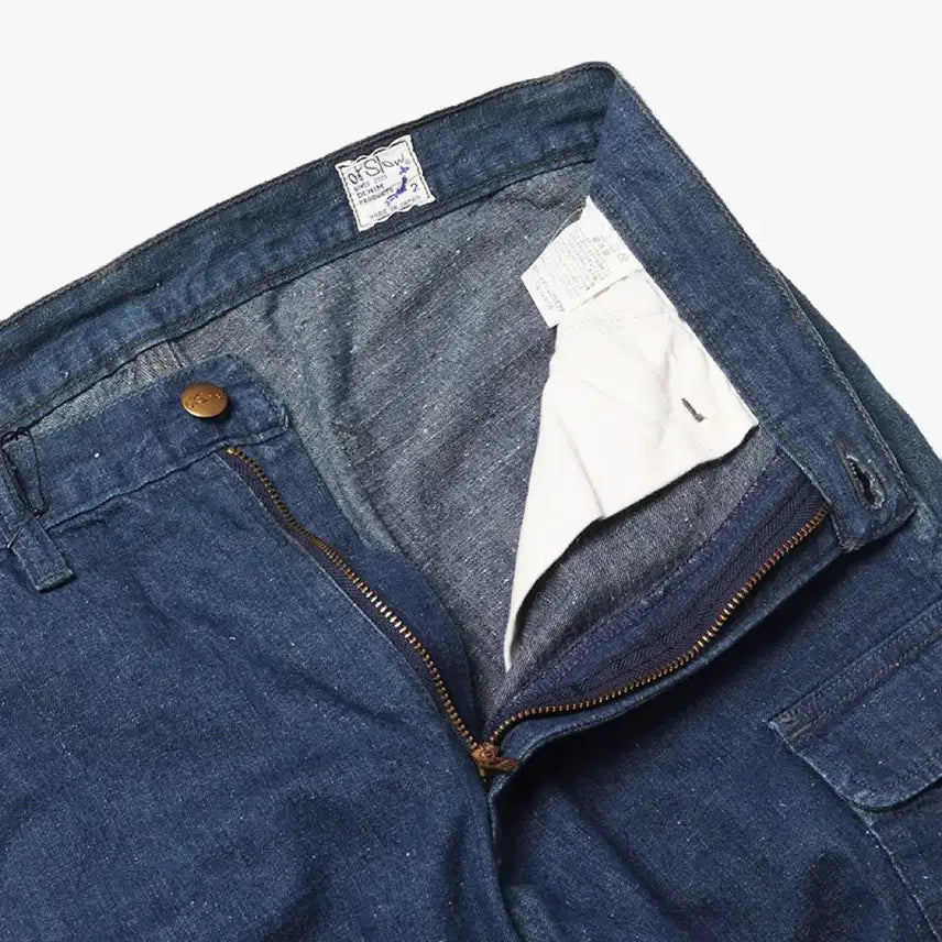 [BUNJANG] OrSlow Denim Cargo Pants / 오어슬로우 데님 카고팬츠