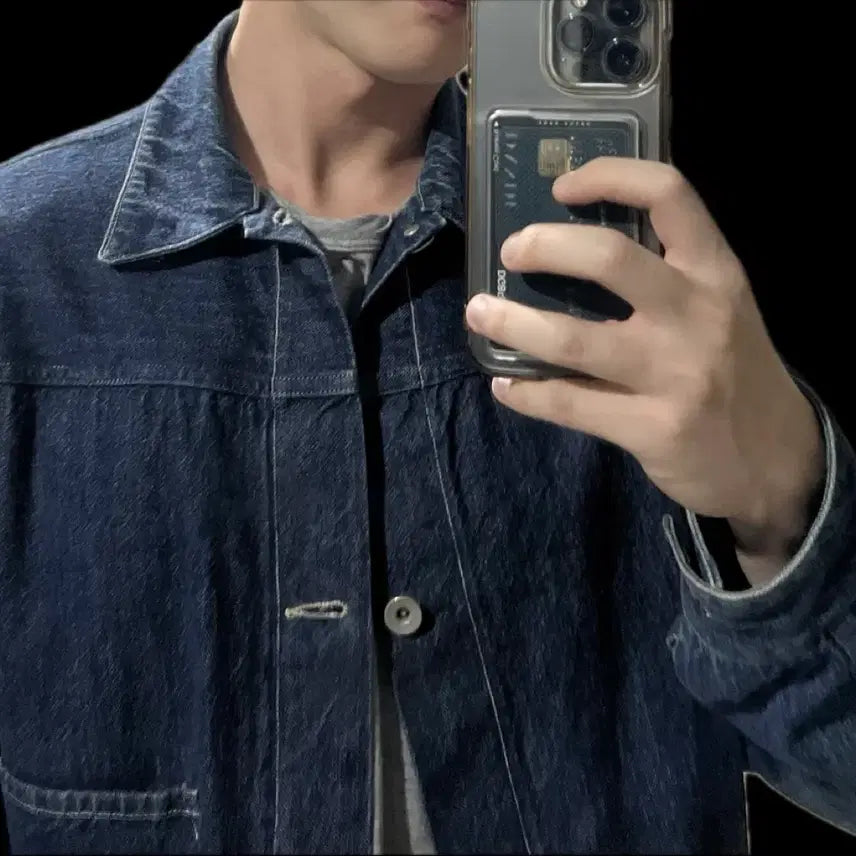 [BUNJANG] COMOLI 20aw Denim Trucker Jacket / [1] COMOLI 코모리 20aw 데님 트러커 자켓