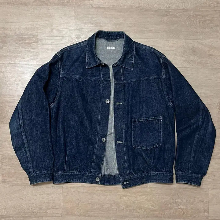 [BUNJANG] COMOLI 20aw Denim Trucker Jacket / [1] COMOLI 코모리 20aw 데님 트러커 자켓