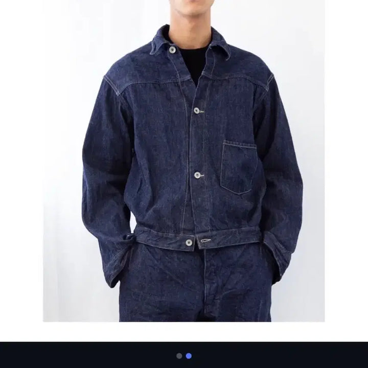 [BUNJANG] COMOLI 20aw Denim Trucker Jacket / [1] COMOLI 코모리 20aw 데님 트러커 자켓