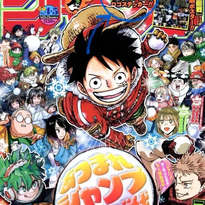 [BUNJANG] One Piece Sticker (Weekly Shonen Jump 2024) / 넷플릭스 원피스 스티커(2024 주간소년점프 부록)