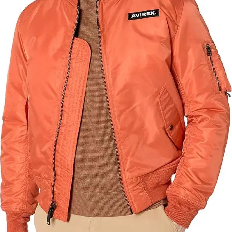 [BUNJANG] Avirex MA-1 USA Back Logo Flight Jacket / (L~XL)아비렉스 MA-1 USA 백로고 항공점퍼 플라이트자켓 마원